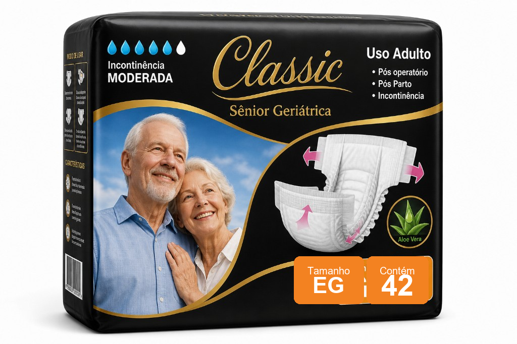 Classic Sênior Geriátrica tamanho EG